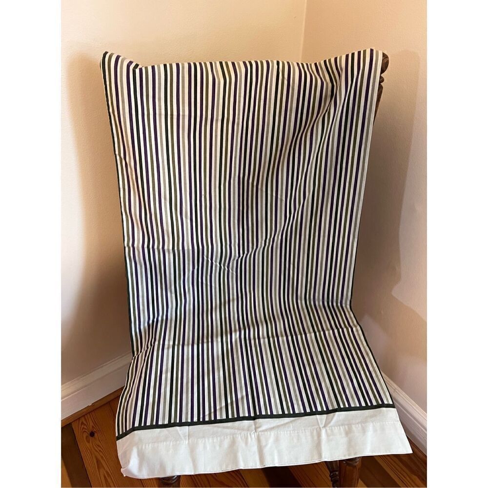 Vintage Jewel Tone King Size Flat Sheet and Pillowcases Moody